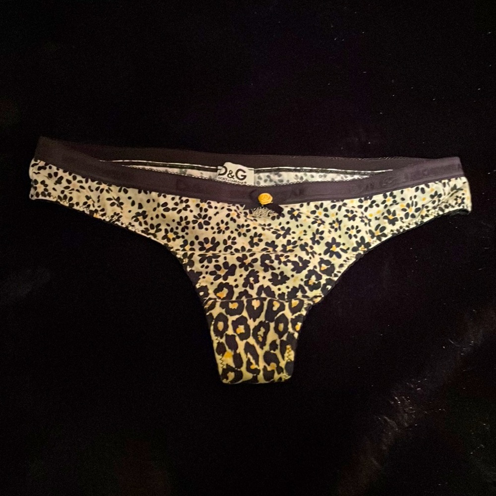 Dolce & Gabbana Cotton Thong *NWOT*